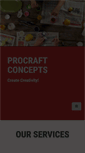 Mobile Screenshot of procraftconcepts.com